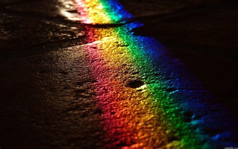 rainbow in the dark